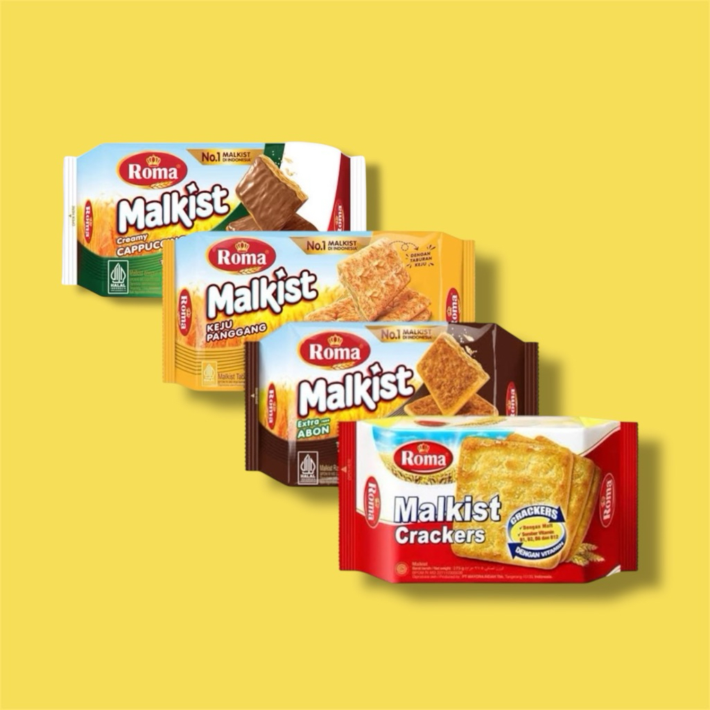 ROMA MALKIST ORIGINAL SWEET CRACKERS 105GR