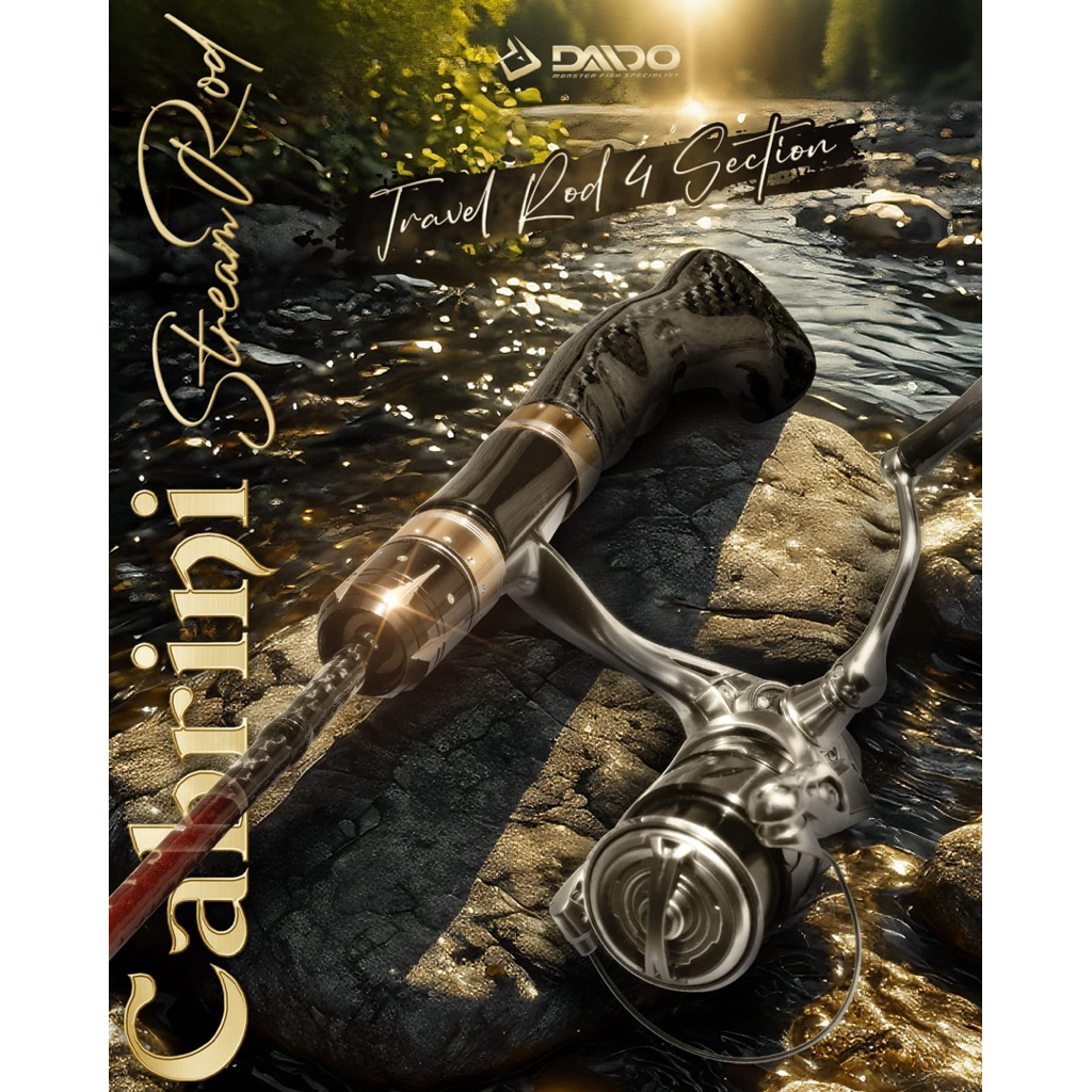 JORAN TRAVEL ROD SPINNING DAIDO CABRINI