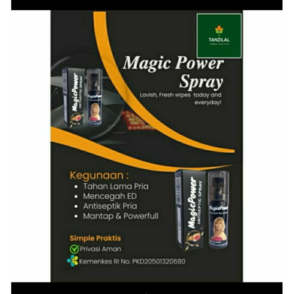 Magic Power Antiseptic Spray Tisu Magic Spray Max Termurah Dan Bisa COD
