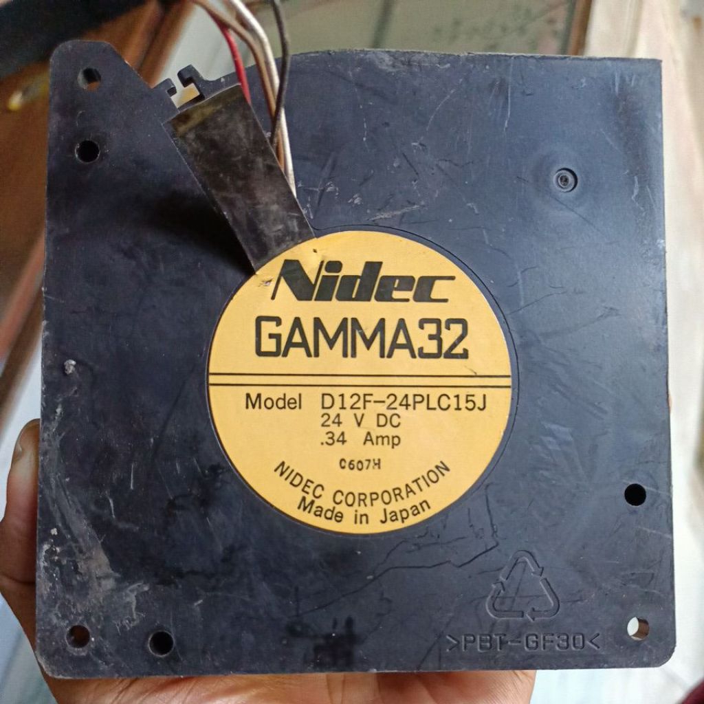 FAN KIPAS KEONG 12cm 24V