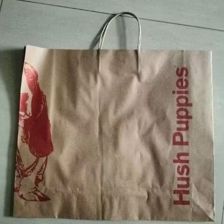 paperbag hush puppies original jumbo tas kado goodie bag shopping