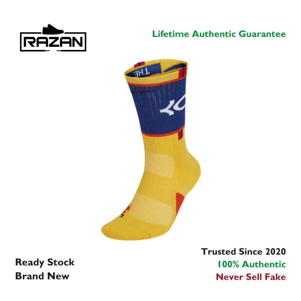 Nike Kd Elite Basketball Crew Socks 100% Authentic Original