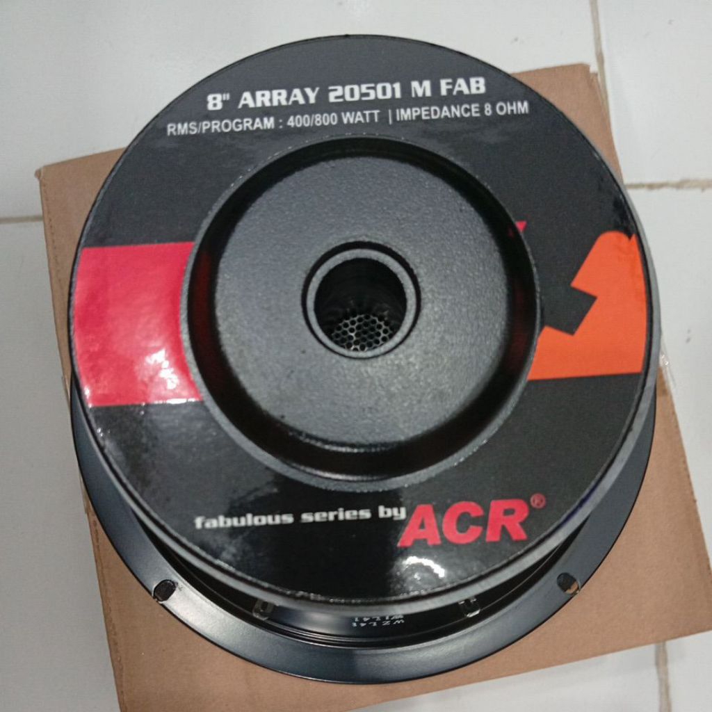 SPEAKER FABULOUS 8 INCH 20501 M Fab VACUM