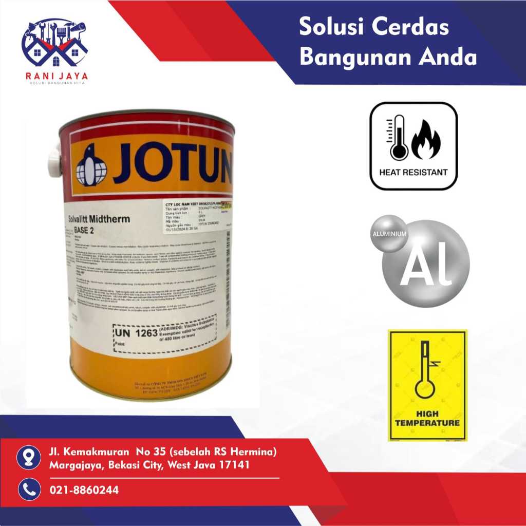 JOTUN SOLVALIT MIDTHERM ALU 5 LITER