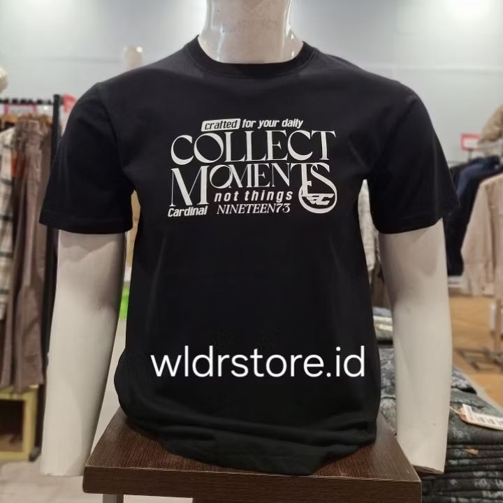 CARDINAL.CASUAL ORIGINAL KAOS PRIA 2216 HITAM