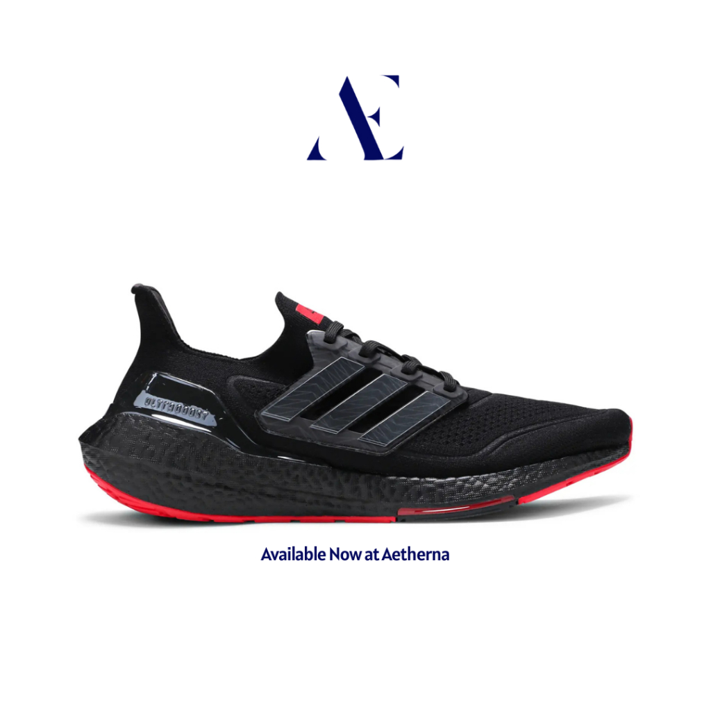 Aetherna. - Sepatu Running Ultraboost 2021 21 424 Arsenal Black Authentic