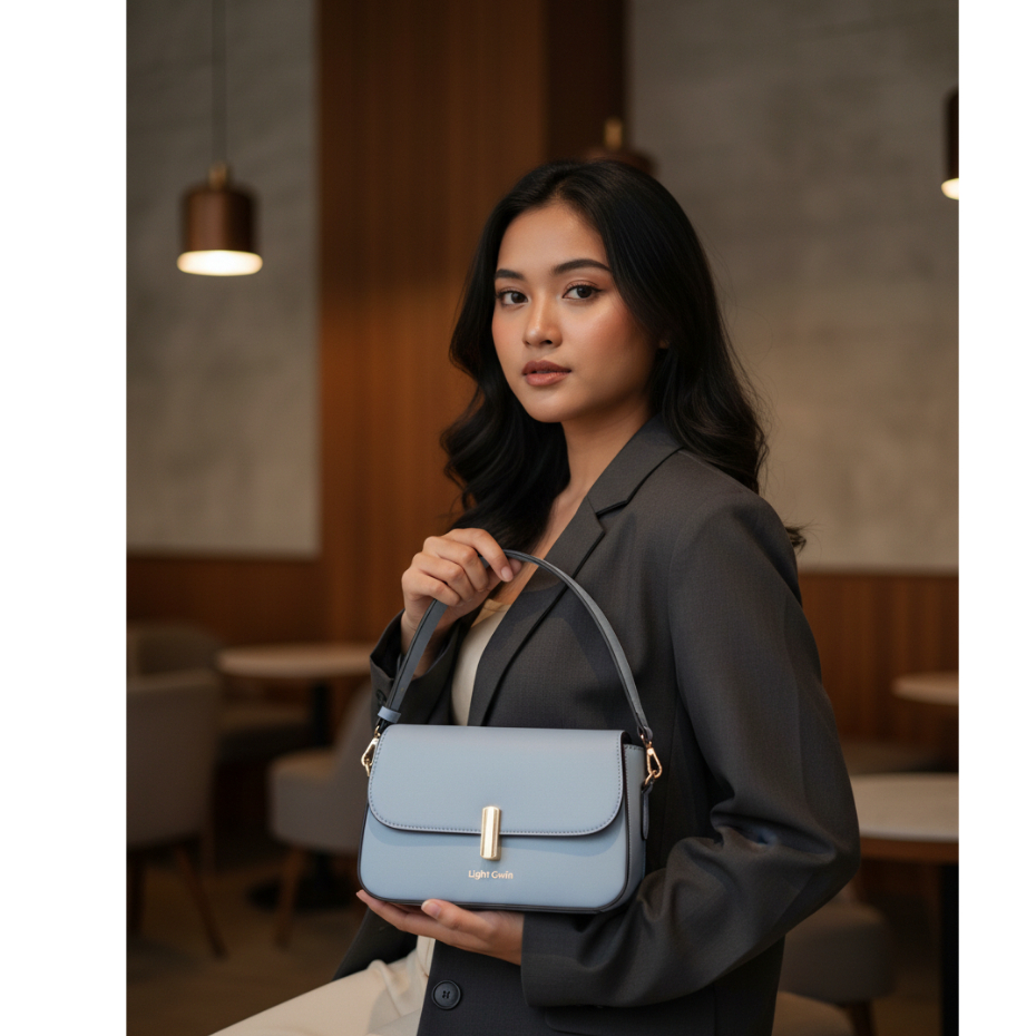 Tas Selempang Wanita Sling Bag Model Simpel Mewah Tas Remaja Cewek Kekinian Korean Style Best Seller