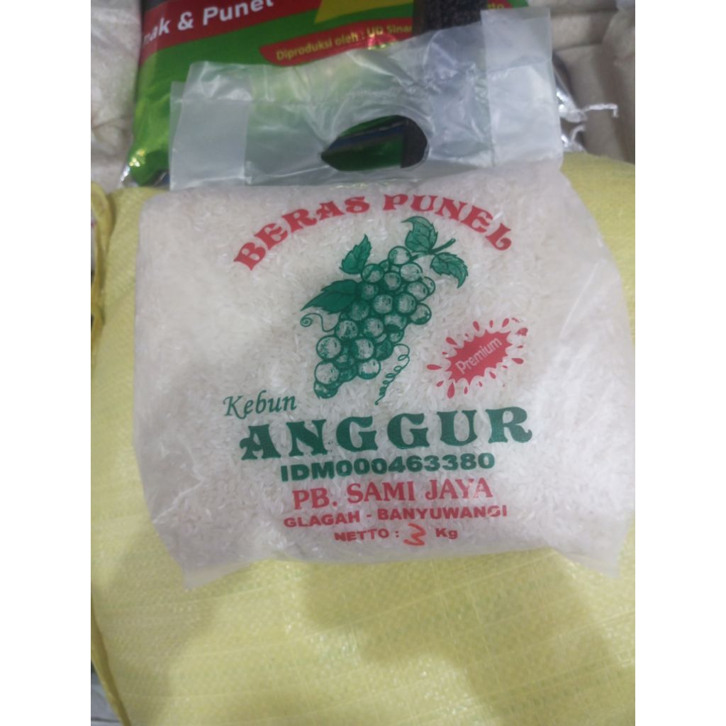 

beras kebun anggur 3 kg