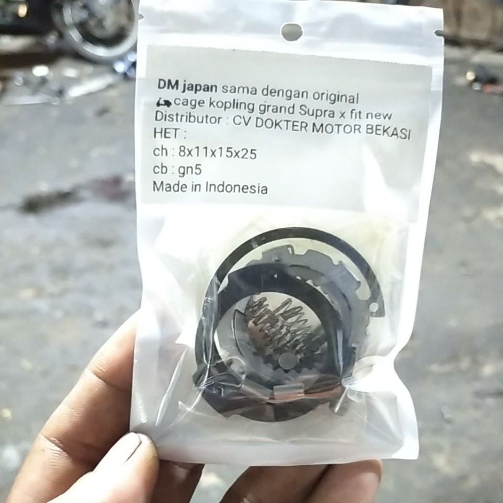 one way mimis otomatis ganda grand supra cage penyearah kopling original DM Japan