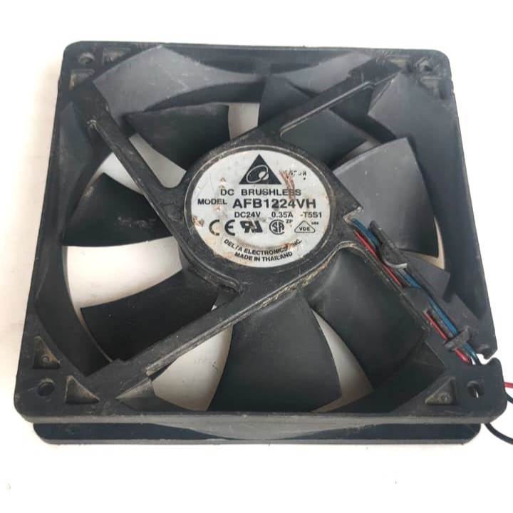 Fan dc Brushless Delta 24v 0.35A 12x12x2.5cm