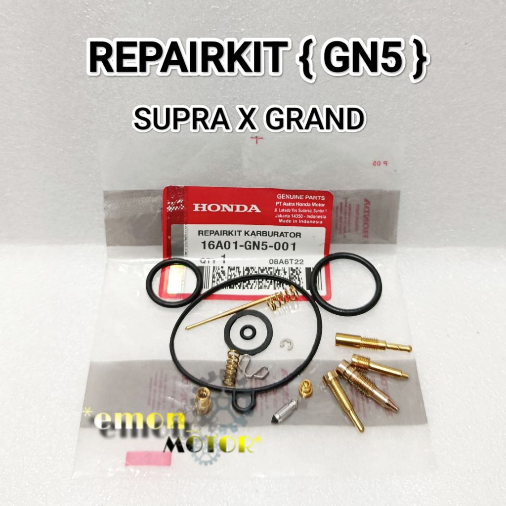 REPARKIT KARBU { GN5 } SUPRA X GRAND SUPRA FIT LAMA REPAIRKIT KARBURATOR DALEMAN KARBU HIGH QUALITY
