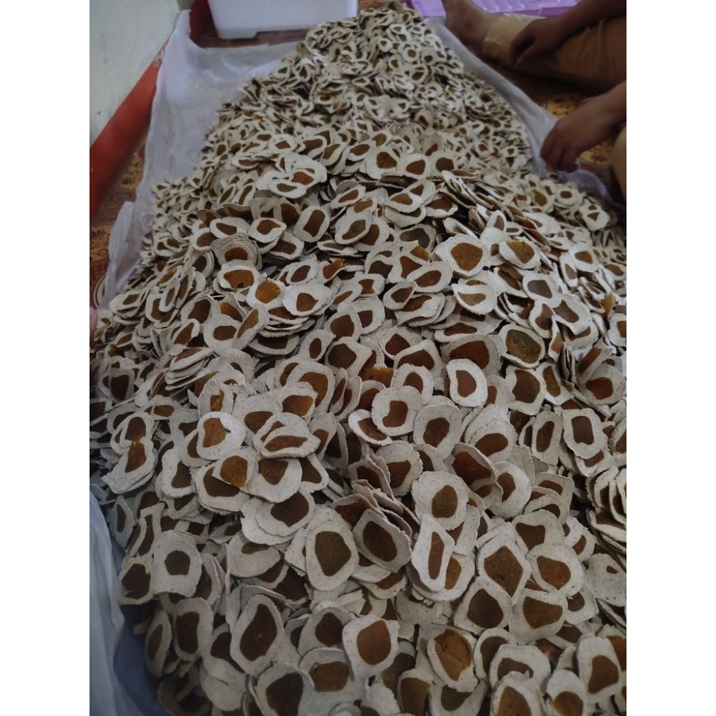 Krupuk Telur Asin Mentah 250gram - Bahan Kerupuk Enak & Gurih