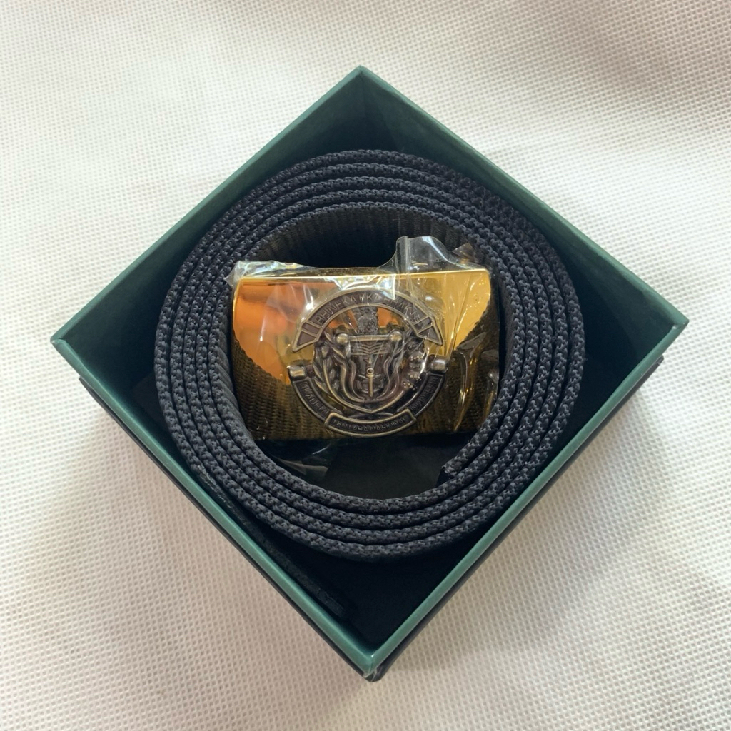 Sabuk Gesper Pdh Taruna Akmil Hitam