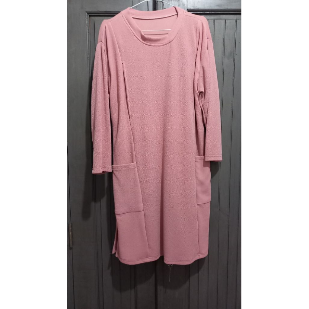 Tunik Busui Bukaan Samping Kanan Kiri