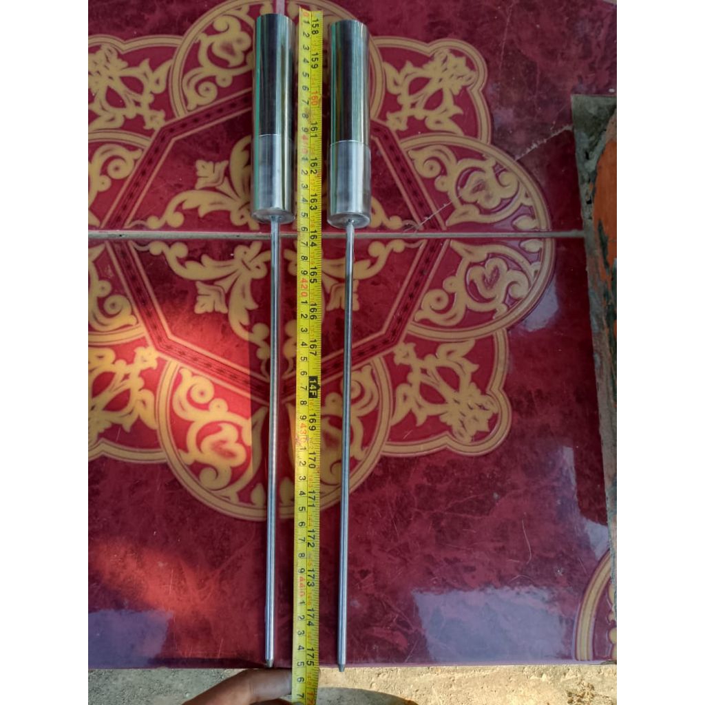 cagak pancing stainless berdiri , jagrak joran pancing