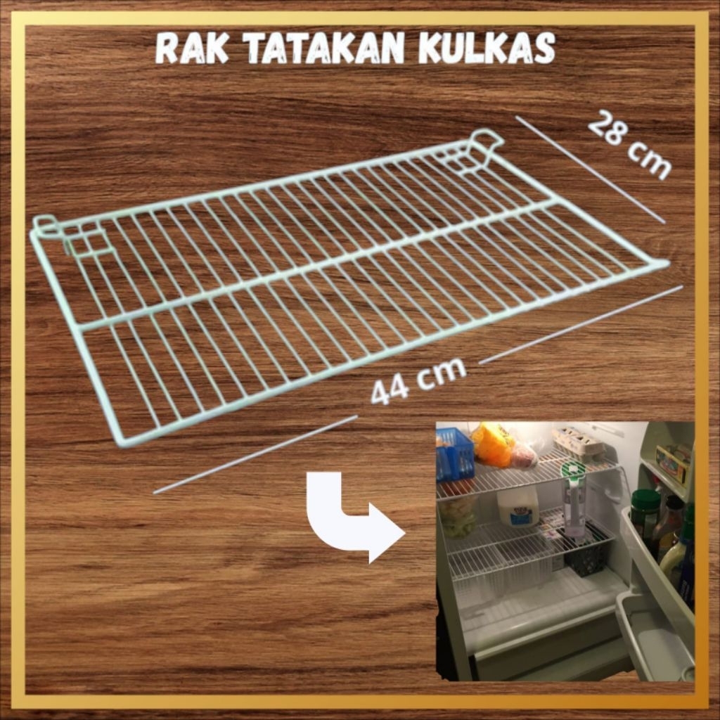 Ambalan Rak kulkas/ Rak kulkas semua type / Ambalan kulkas murah / Ambalan Rak kulkas bahan besi uk 