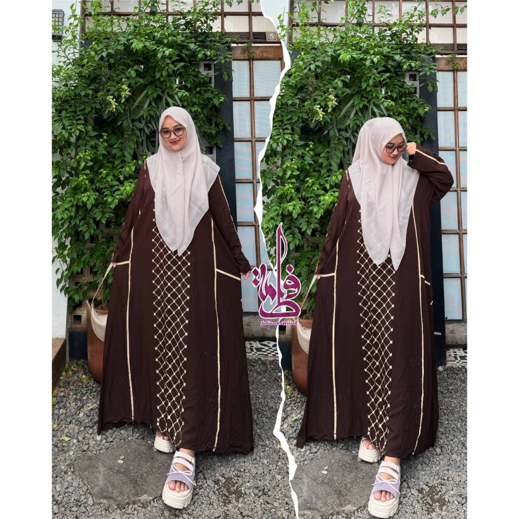 Gamis Abaya Ghiza Dayli Kaftan Mafaza Kain Rayon Premium