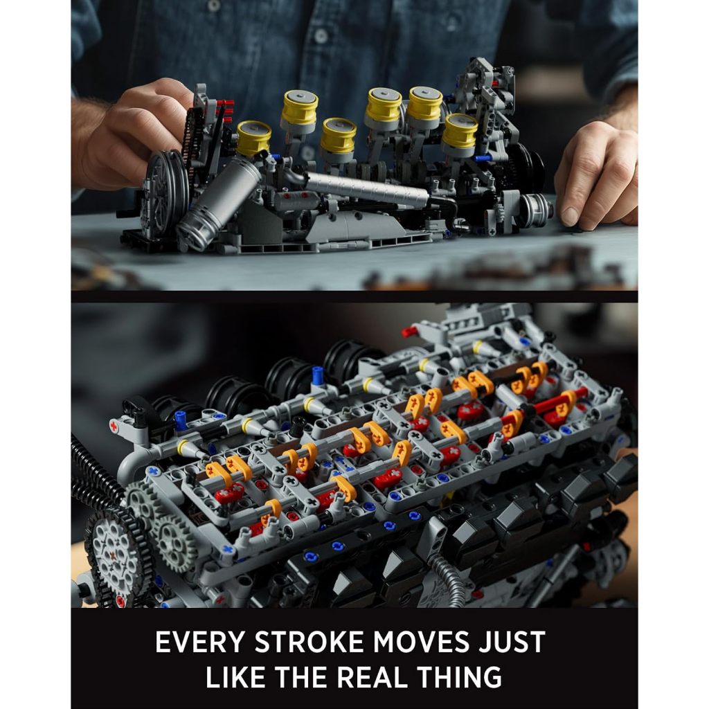 BIG SALE NIFELIZ L6 ENGINE BUILDING SET, ADVANCED COLLECTORS ENGINE MODEL TOY KODE 1145