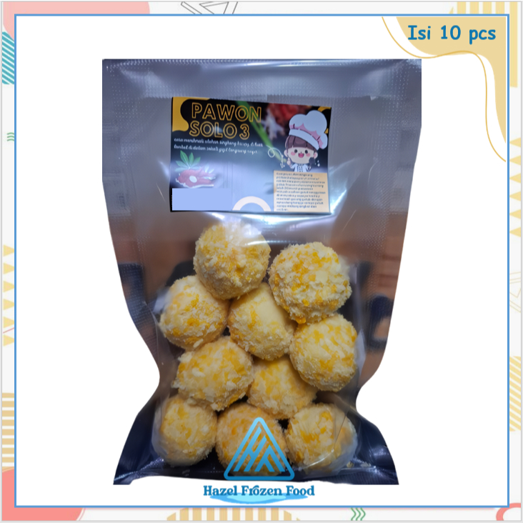 Getuk Frozen Rasa Coklat / Keju Isi 10 Pcs Frozen Food Karawang