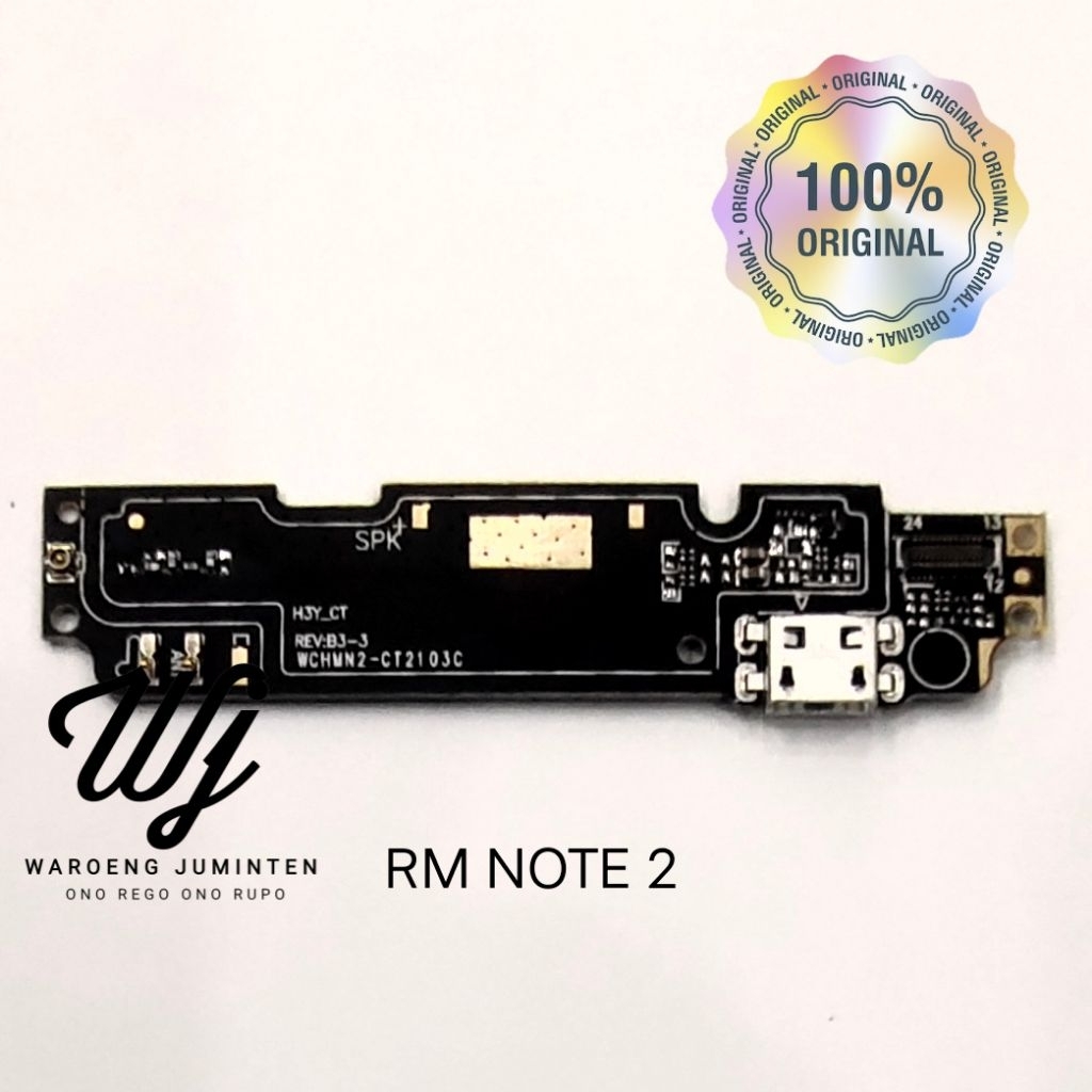 BOARD CAS REDMI NOTE 2 / KONEKTOR CAS REDMI NOTE 2 / PCB BOARD CHARGER REDMI NOTE 2 ORIGINAL