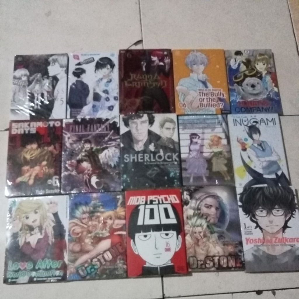 KOMIK NARUTO / ONE PICE / BORUTO / CONAN / DRAGONBALL  / BARU TERSEGEL
