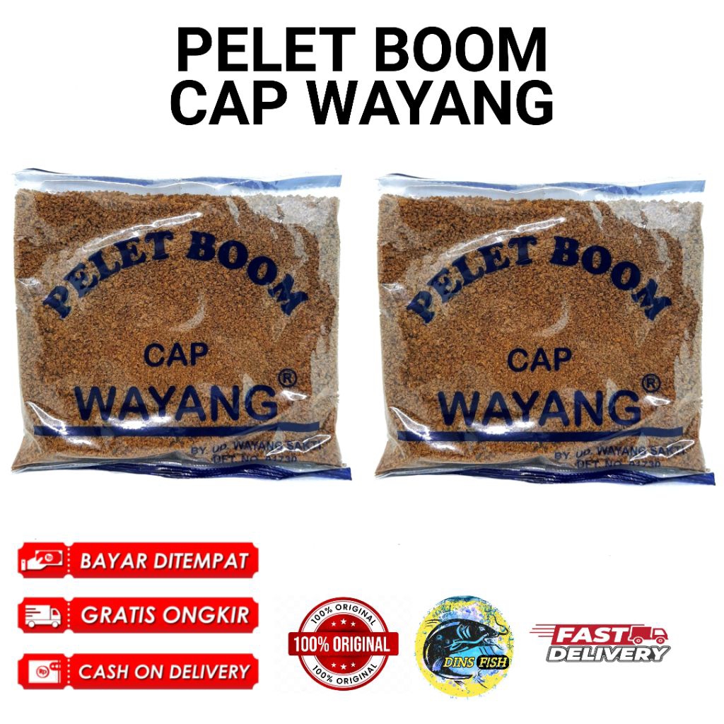 Umpan Pelet Ikan Mas Cap Wayang