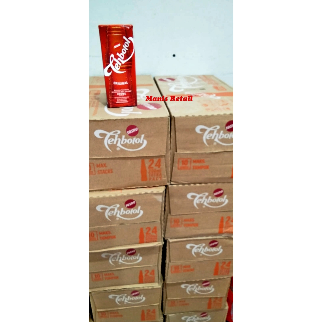 1 kotak teh botol sosro ukuran 200ml