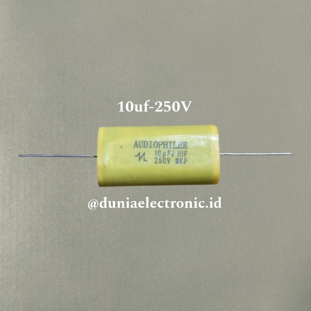 Kapasitor Audiophiler MKP 10UF - 250V Kuning