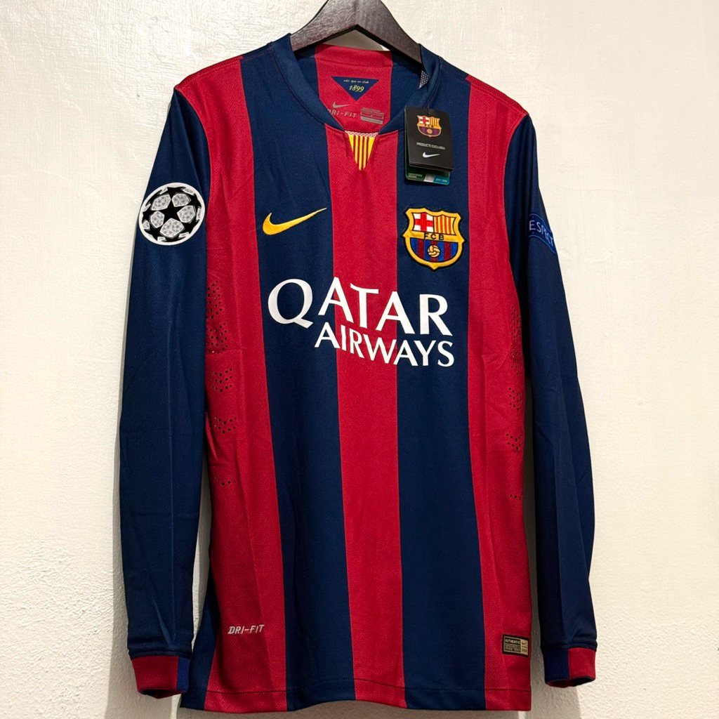 JERSEY BARCA HOME 2014-2015 PLAYER ISSUE LONGSLEEVE