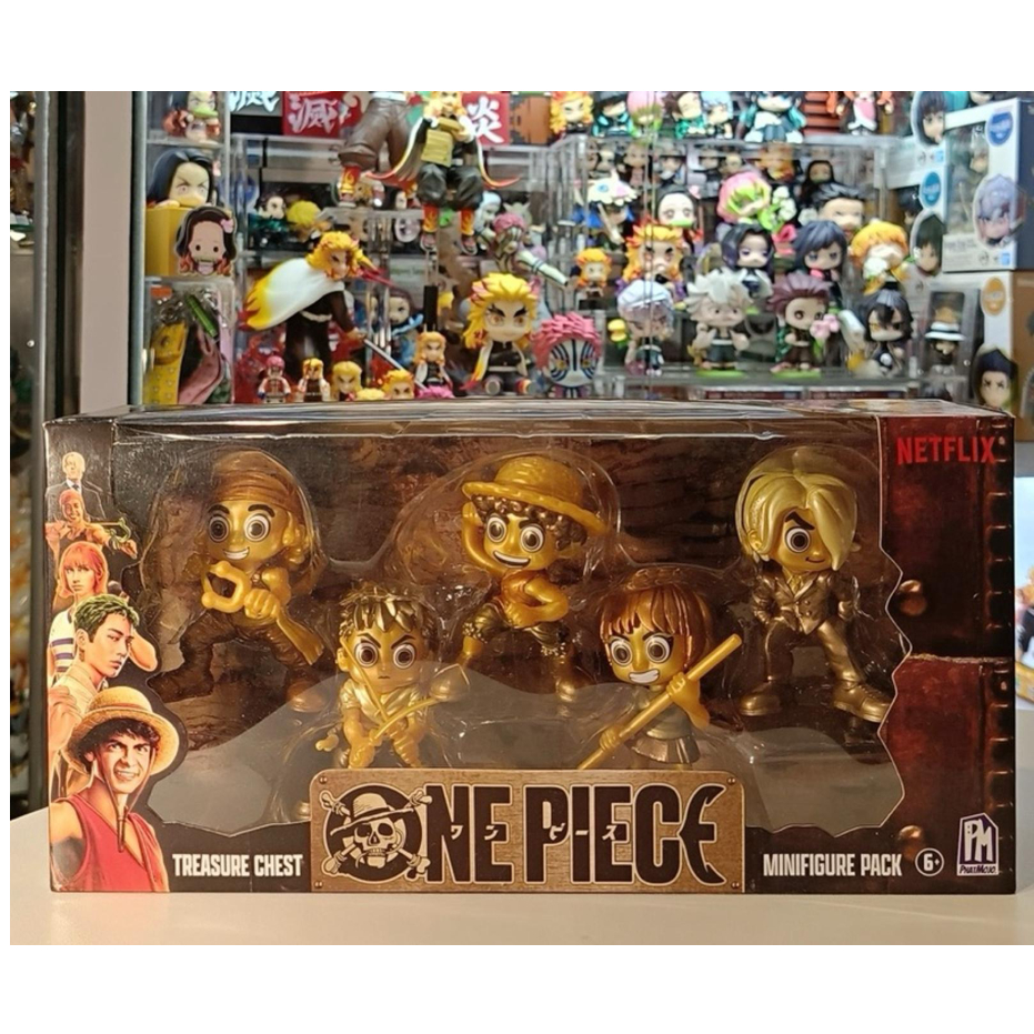 TREASURE CHEST ONE PIECE NETFLIX MINIFIGURE PACK