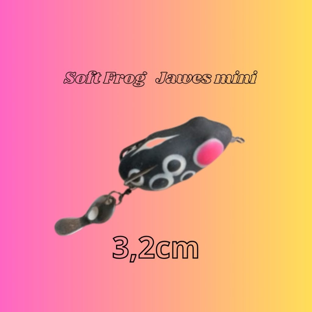 Soft Frog 3,2cm Jawes mini