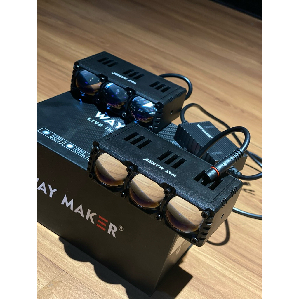 AES| LAMPU LASER RX-3 BULLAES TRIPLE LENS