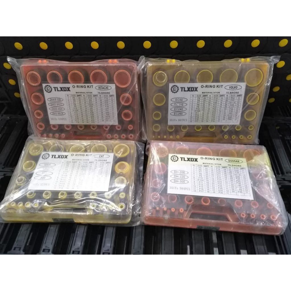 O-Ring Kit Caterpillar (CAT) 1 Box 504 Pcs – Viton 75 Shore