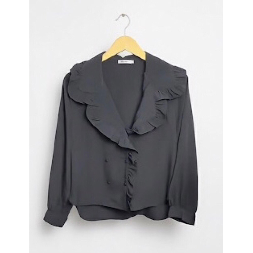 BLOUSE SAILOR PRELOVED / BLOUSE KERAH SAILOR