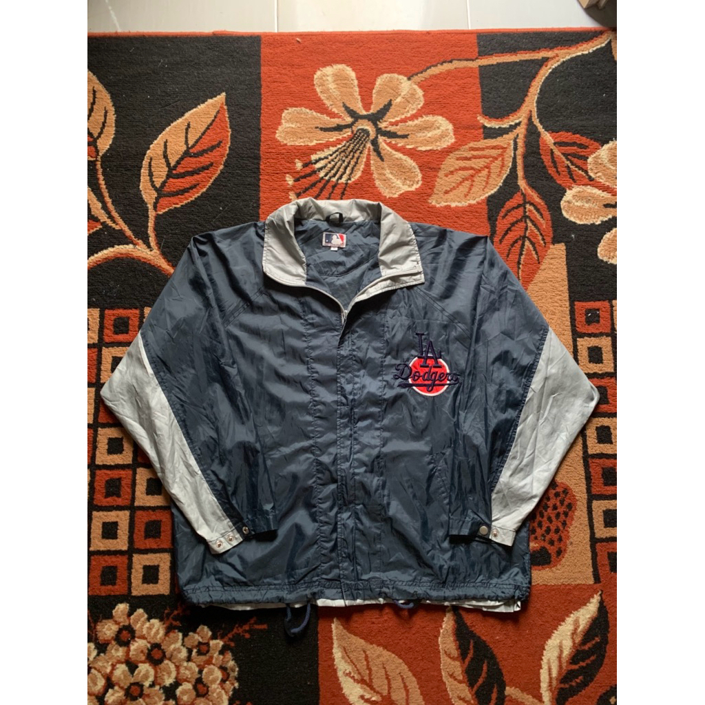 jaket windbreaker mlb La dodgers second
