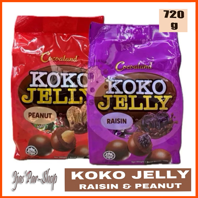 Koko Jelly Kismis / Koko Jelly Kacang 720 Gram