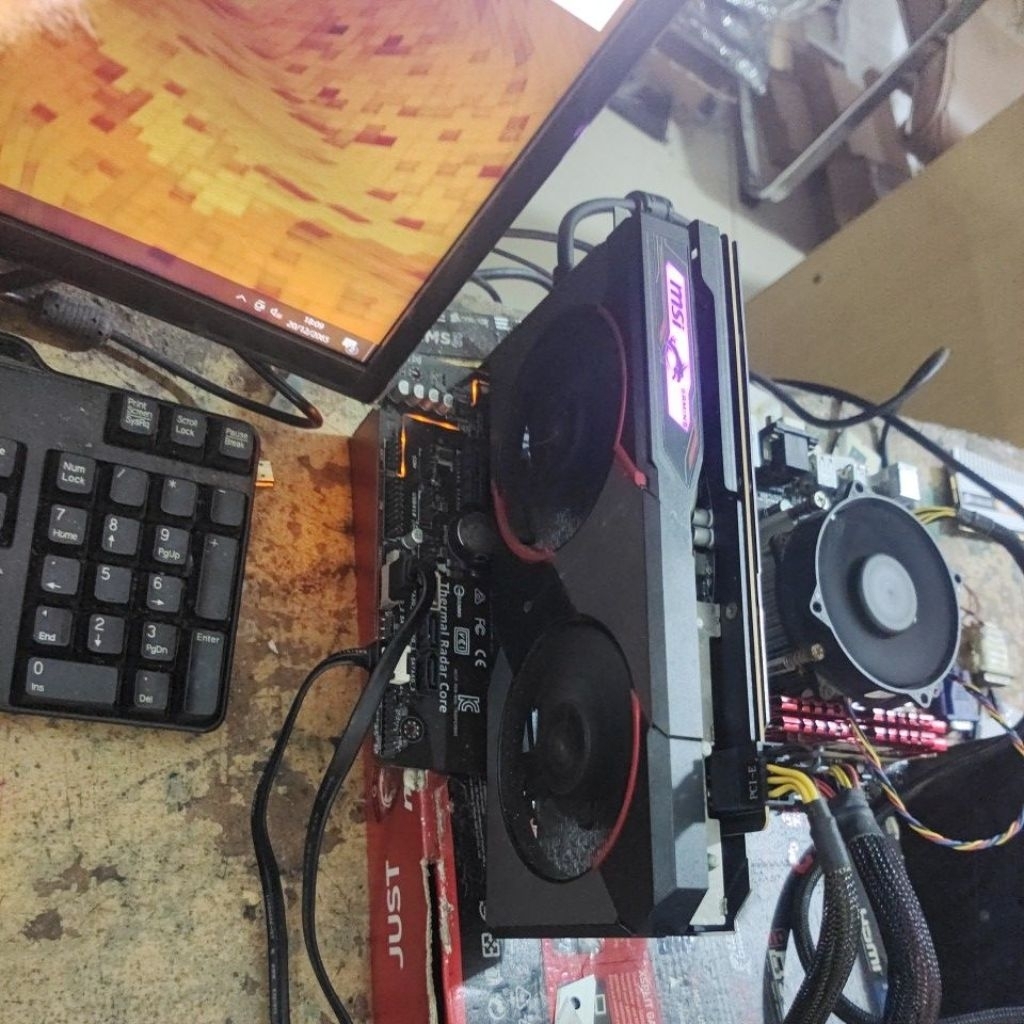 VGA MSI rx5500 xt 8gb 128bit ddr6 gaming