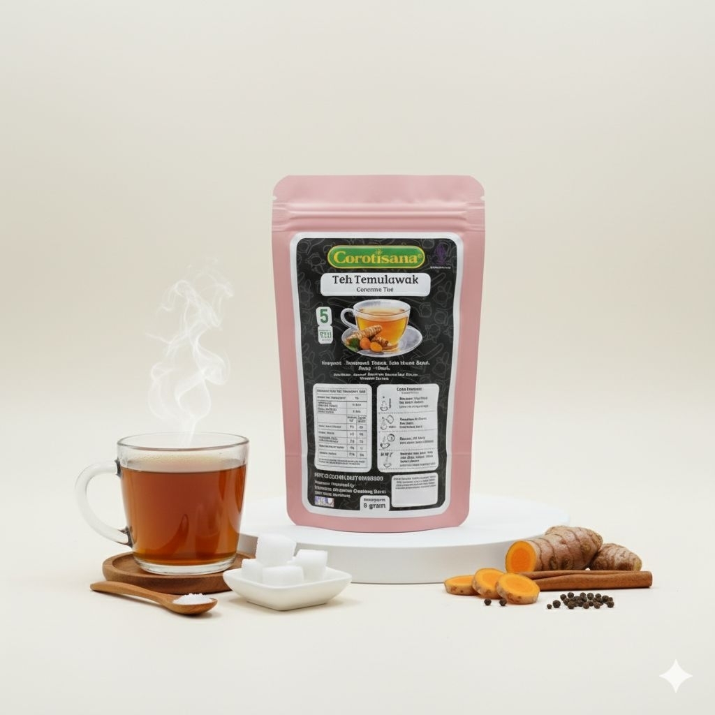 Teh Corotisana Temulawak 5pcs