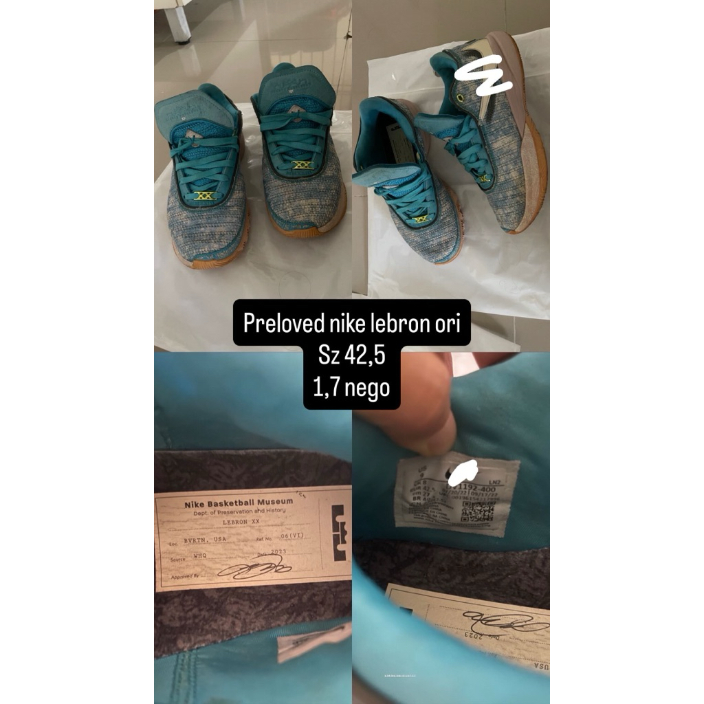 preloved sepatu nike