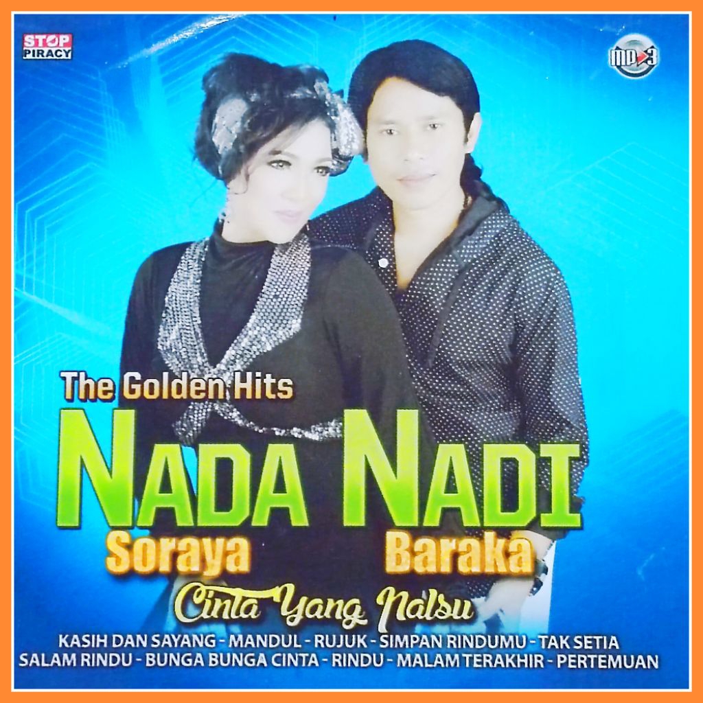 Kaset MP3 Lagu Dangdut NADA NADI - RIA AMELIA - AYU SORAYA Album Pilihan Terpopuler 144 Judul