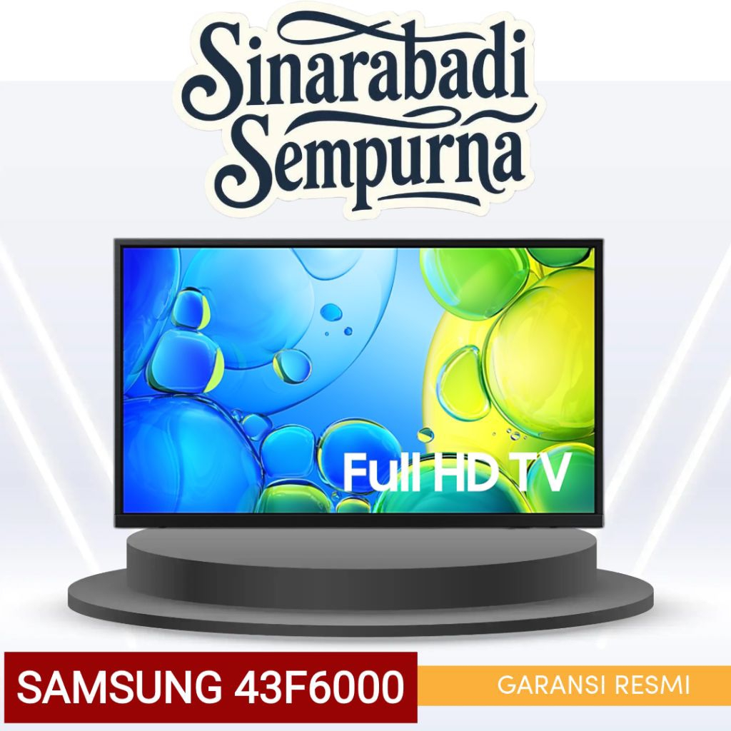 SAMSUNG 43F6000 / UA43F6000 / 43F6000FKXXD FULL HD SMART TV 43
inch 2025 series