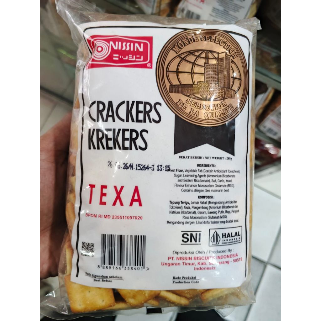 biskuit nissin texa asin gurih