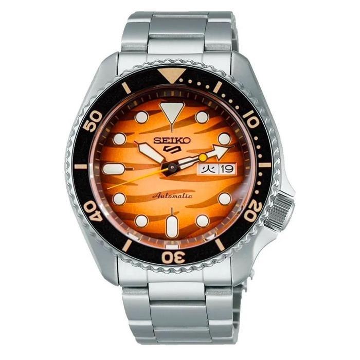 Jam Tangan Seiko 5 Sports Indonesia Limited Edition Harimau Sumatra / Sumatran Tiger SRPL45 SRPL45K1