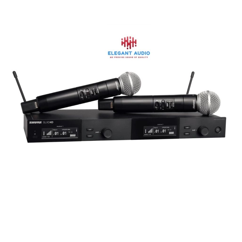 SHURE SLXD24D / SM58 | SHURE SLXD24D/SM58 | SHURE SLXD24D/SM-58 | SHURE SLXD24D/SM-58 Original (Dual