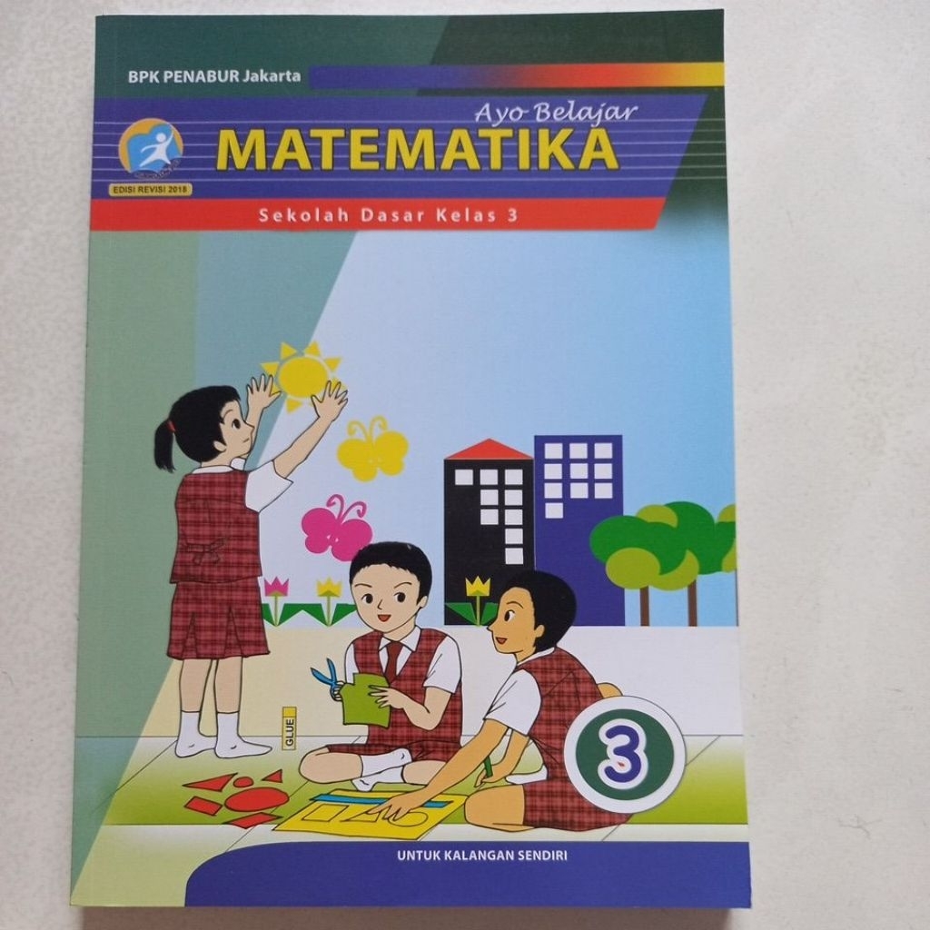 Buku Cetak Matematika kelas 3 Penabur