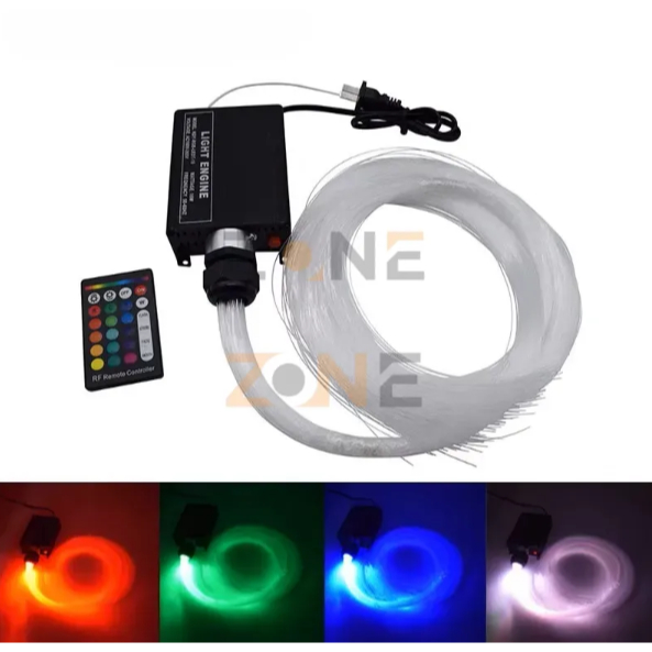 Lampu Hias Plafon Fiber Optik RGB 16W Lampu Bintang Fiber Optic Light With PMMA For Car Home Star St