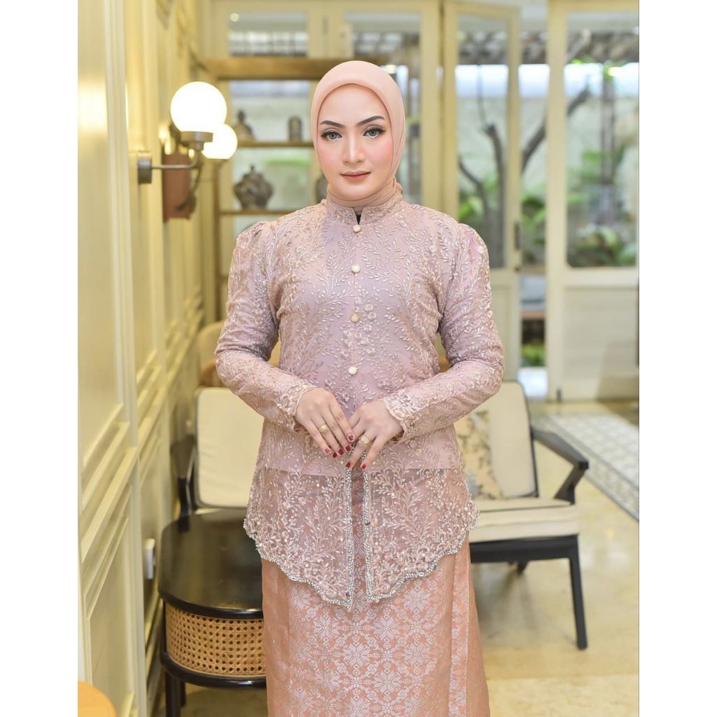 Kebaya Tile Modern Premium // Kebaya Tile Payet Mewah // Kebaya Lamaran // Kebaya Dewasa