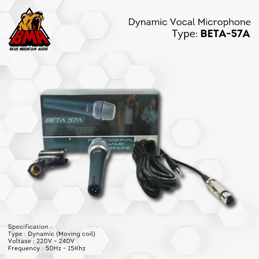 MIC BMA BETA-57A / MICROPHONE BETA-57A / MIC BETA-57A