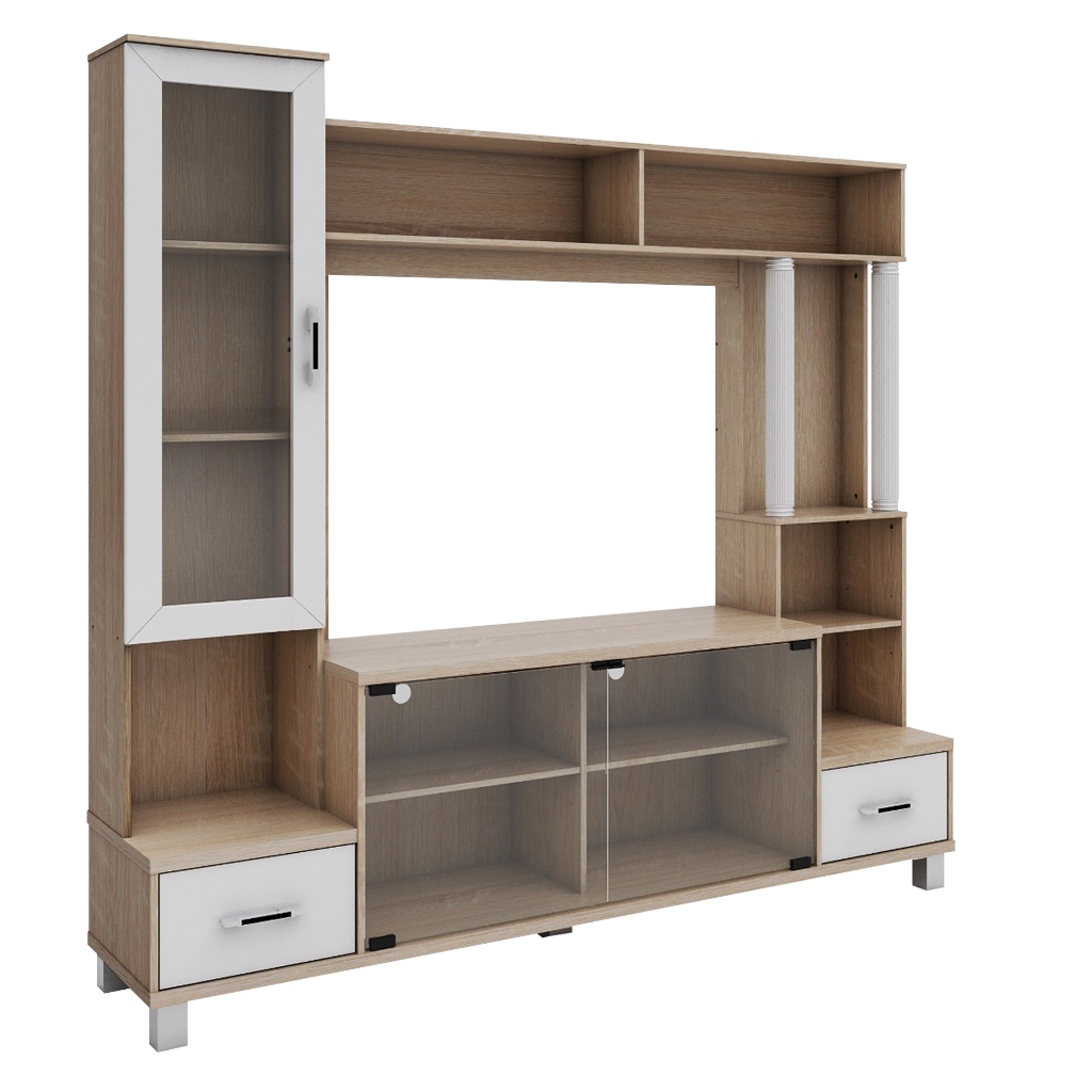 Lemari Bufet TV / Bufet TV / Lemari Kaca / Lemari Partisi (Harga Ekonomis)