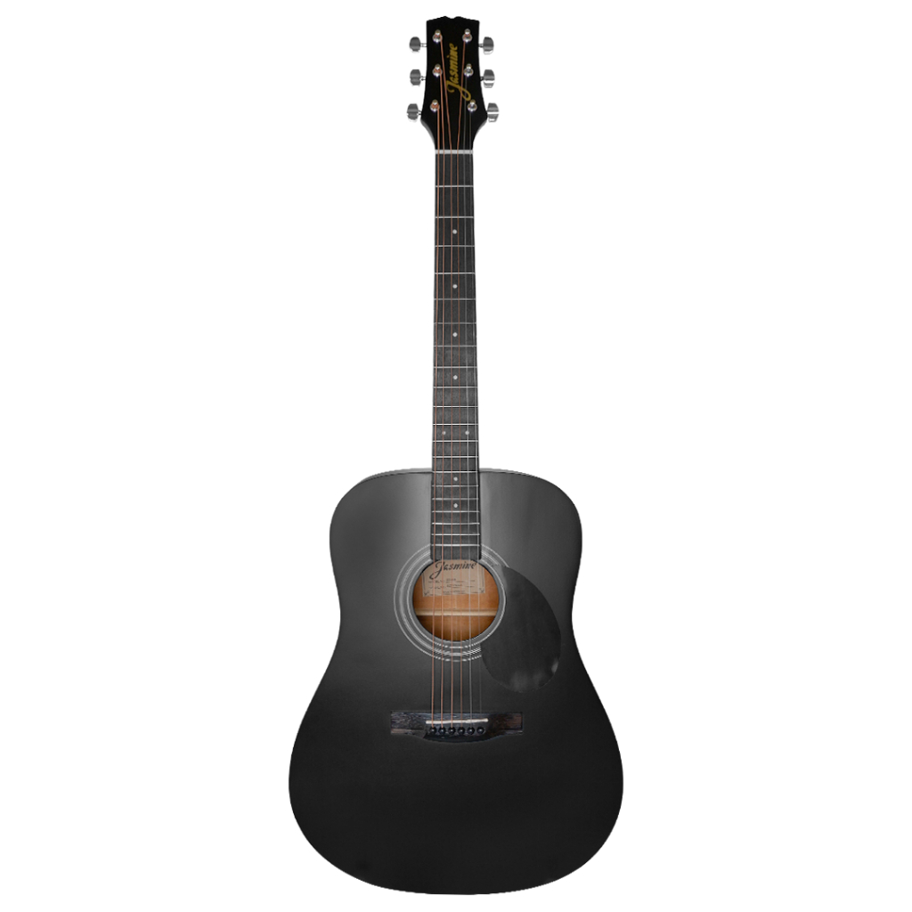 Gitar Akustik Dreadnought Jasmine S35 / S-35 / S 35 / Dreadnought Body 41" Spruce Ply Top Satin / Ma